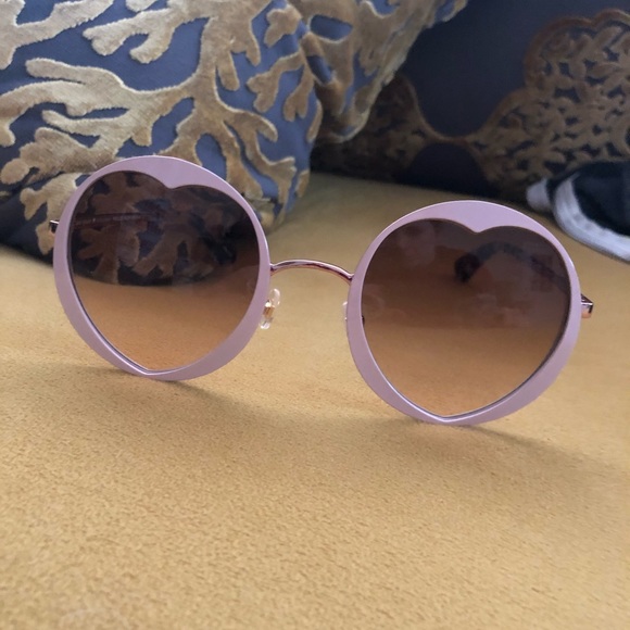 Kate Spade Hello Sunshine round heart sunglasses - Picture 2 of 3